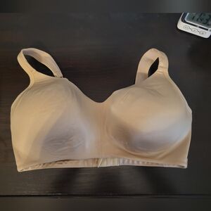 Lane bryant cacique lightly lined no wire bra beige 38DD WORN ONCE!